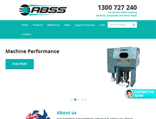 Tablet Screenshot of abss.net.au